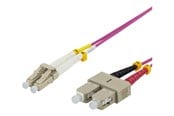 Kabel sieciowy - Deltaco LCSC-705 - patch cable - 5 m - pink - Różowy - 5m - LCSC-705