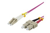 Kabel sieciowy - Deltaco LCSC-710 - network cable - 10 m - Różowy - 10 meter - LCSC-710