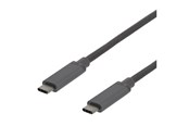 Kabel USB - Deltaco USBC-1362 - USB-C cable - 24 pin USB-C to 24 pin USB-C - 1 m - USBC-1362
