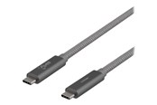 Kabel USB - Deltaco USBC-1412M - USB-C cable - USB-C to USB-C - 1 m - USBC-1412M