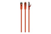 Kabel sieciowy - Gembird Cablexpert patch cable - 50 cm - orange - Pomarańczowy - 0.5m - PP6A-LSZHCU-O-0.5M