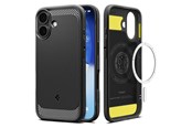 Telefon - Pokrowiec i etui - Spigen Rugged Armor MagSafe - matte black - iPhone 17 - ACS10367
