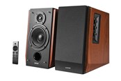 Glosniki HiFi - Edifier R1700BTS - 4" Bluetooth Bookshelf Speakers - 66W - Brown - R1700BTs