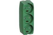 Przelaczniki - Thorkild Larsen Three-way Socket Green W/E - F-8531109