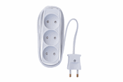 Przelaczniki - Thorkild Larsen E-Line 3-Socket 2x0.75 mm2 - 8532103