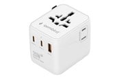 Kabel zasilający (zewnętrzny) - Gembird Universal travel power adapter - 20W - TPA-1A2C20-01-W
