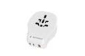 Kabel zasilajacy (zewnetrzny) - Gembird Universal travel power adapter - 20W - TPA-1A2C20-02-W