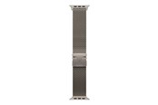 Smartwatch - akcesoria - Apple 49mm Natural Titanium Milanese Loop - Small - MGHN4ZM/A