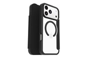 Telefon - Pokrowiec i etui - OtterBox React Folio MagSafe Apple iPhone 17 Pro Max Black Crystal - clear/black - 77-98589