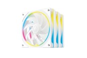 Wentylator obudowy - DeepCool FL12 SE 3-1 - Wentylator obudowy - 120mm - Biały z oświetleniem RGB - 29 dBA - R-FL12SE-WHAPN3-G