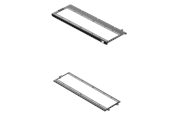 Obudowa komputerowa - akcesoria - Havn HS 420 Fan Brackets for 360mm Radiator - Black - HVN-AS-HS420-06-36A