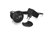 USB hub - ICY BOX IB-HUB1407 - hub - 3 ports USB hub - 3 - Czarny - IB-HUB1407