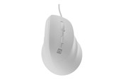 Myszka - Natec CRAKE 2 PRO - vertical mouse - USB - white - Vertical mouse - Optyczny - 6 - Biały - NMY-2273