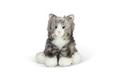 Plusz - Animigos Grey Fluffy Cat - 38604