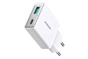 Telefon - Adapter i Ladowarka - Joyroom Mains Charger JR-TCF14 (A+C) Super Slim 20W - JR-TCF14