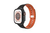 Smartwatch - akcesoria - FIXED Mag Silicone Strap Apple Watch 42/44/45/46/49mm Black - FIXMST2-434-BK