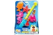 Zabawki na zewnatrz - Happy Summer Fishing Game with Fishing Rod - 12448M