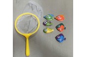 Zabawki na zewnatrz - Happy Summer Fishing Net with 6 fishes - 303622