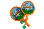 Zabawki na zewnatrz - Happy Summer Boom bats set with balls - 32217104