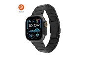 Smartwatch - akcesoria - FIXED Titanium Strap for Apple Watch 42/44/45/46/49mm Black - FIXTST-434-BK