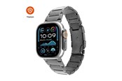 Smartwatch - akcesoria - FIXED Titanium Strap for Apple Watch 42/44/45/46/49mm Natural Titanium - FIXTST-434-NT
