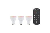 Inteligentny dom - EGLO GU10 LED-Z RGBTW 4.9W 345lm 3 pcs. w/remote - 110309