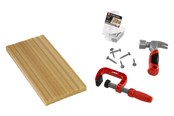 Zabawki dla niemowlat - Little Tikes Creative Construction Hammer and Nail Set - 643248