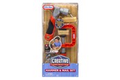 Zabawki dla niemowląt - Little Tikes Creative Construction Hammer and Nail Set - 643248