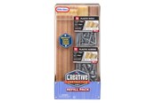 Zabawki dla niemowląt - Little Tikes Creative Construction Wood Nails and Screw Bundle - 643927
