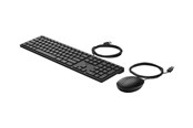 Klawiatura - HP Desktop 320MK - Zestaw klawiatura i mysz - Angielski - Czarny - 9SR36UT#ABB