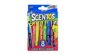 Kreatywne gry - Scentos Metallic Markers 8 pcs - 2640695