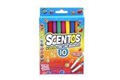 Kreatywne gry - Scentos Fine Line Markers Bold 10 pcs - 2640720