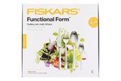 Zastawa stołowa - Fiskars - FunctionalForm Cutlery Gift Box 24 pcs - Matte Steel - 1071624