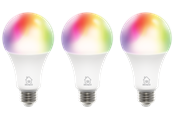 Inteligentny dom - Deltaco Smart - LED light bulb - shape: A60 - E27 - 9 W - RGB/warm white/cold white light - 2700-6500 K - white (pack of 3) - SH-LE27RGBA6002-3P