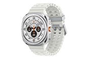 Smartwatch, zegarek i opaska sportowa - Samsung Galaxy Watch Ultra (2025) - Titanium White - SM-L705FAW2EUE