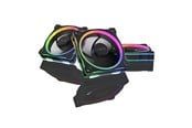 Wentylator obudowy - ASUS Prime MR120 Fan ARGB Black 3in1 - Czarny ze światłem RGB - 90DA00I0-B09020