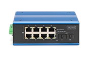 Switch - DIGITUS - switch - industrial - 8 ports - unmanaged - DN-651150