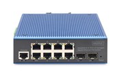Switch - DIGITUS DN-651157 - switch - industrial L2 - 8 ports - Managed - DN-651157