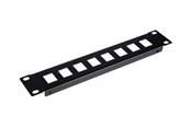 Akcesoria sieciowe - Equip patch panel (empty) - 1U - 10" - EZKP-10-B
