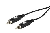 Kabel audio - Vivanco Audio Cable 1xRCA Male 2.5m Black - 4008928460223