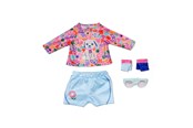 Lalki i akcesoria - Baby Born Bike/Trike Outfit 43cm - 840696