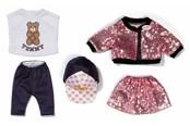 Lalki i akcesoria - Baby Born Glam Outfit 43cm - 840757