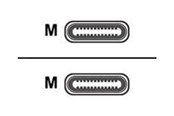 Kabel USB - dbramante1928 re-charge - USB-C cable - 24 pin USB-C to 24 pin USB-C - 1.5 m - CB20CCGR7207