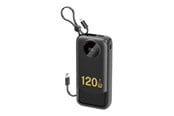 Powerbank - Dudao K13Pro Powerbank with Built-in Cable Powerbank - Czarny - 20000 mAh - 6977196682355