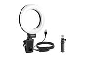 Wyposażenie do streamingu - Neewer BR60 5" Clip-On Ring Light with Desk Stand - B0DCSHSSFF