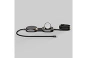 Telefon - Adapter i Ladowarka - ZENS Charging Cable USB C-C Pro 3 - Magnetic Wireless Charger - Black - ZECC07B/00