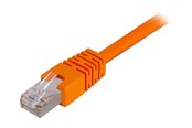 Kabel sieciowy - Deltaco LAN CAT 6 - F/UTP - Pomarańczowy - 0.3m - STP-603-OR