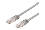 Kabel sieciowy - Deltaco STP-615AU - patch cable - 15 m - grey - Szary - 15m - STP-615AU