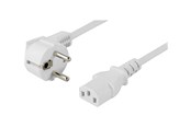 Kabel zasilajacy (wewnetrzny) - Deltaco DEL-111AV - power cable - power CEE 7/7 to power IEC 60320 C13 - 10 m - DEL-111AV