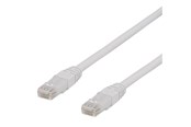 Kabel sieciowy - Deltaco TP-65VAU - patch cable - 5 m - white - Biały - 5m - TP-65VAU